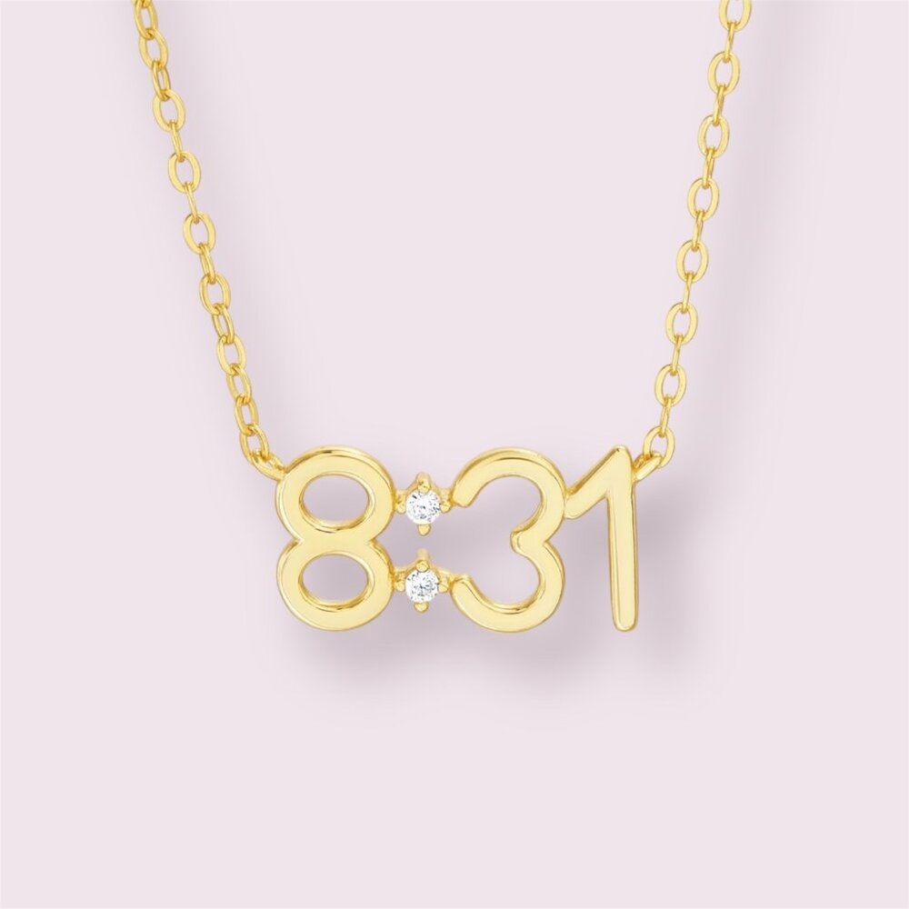 Romans 8:31 Gold Necklace